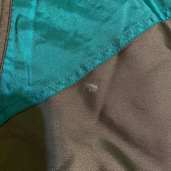 Vintage Descente Ski Jacket Coat Mens Size Large Teil Black Purple & Orange - Picture 6 of 11